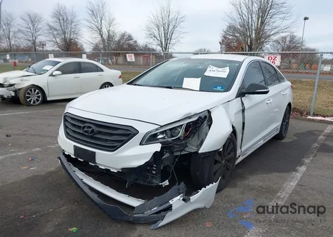 2015 Hyundai Sonata Sport from USA, damaged, VIN 5NPE34AFXFH074383